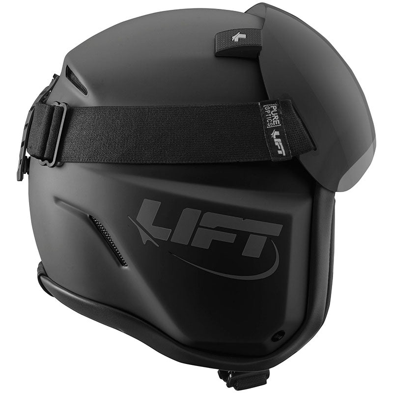 Lift Aviation Flight Helmet AV-1.1 KOR Matte Black - L