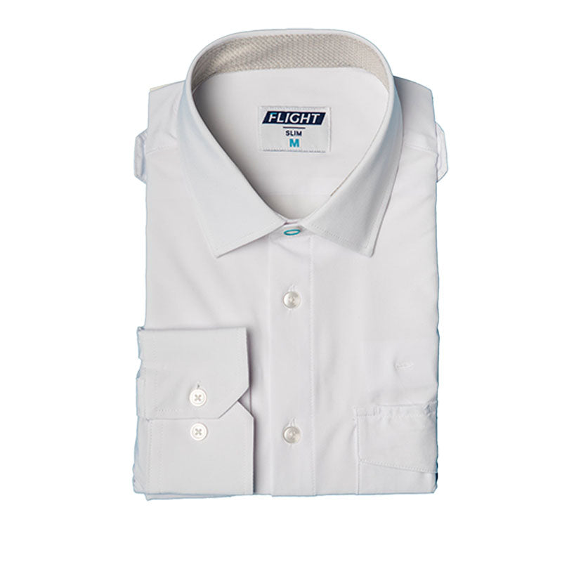 Flight Shirt - NO Eyelets L Slim FIT Long Sleeve
