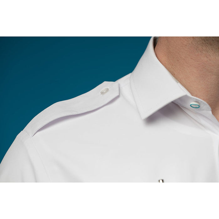 Flight Shirt - Eyelets L Slim FIT Short Sleeve