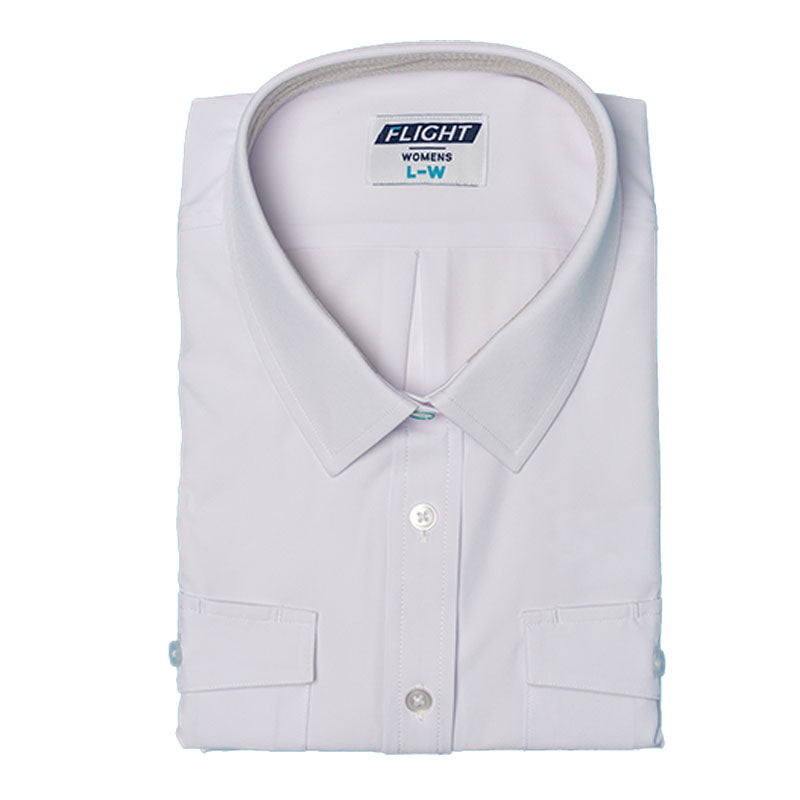 Flight Shirt Womens - NO Eyelets XS Womens FIT Short Sleeve