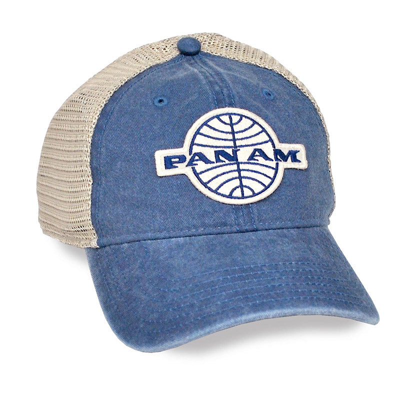 Malibu Shirts - Pan Am Snapback Mesh Adjustable Cap