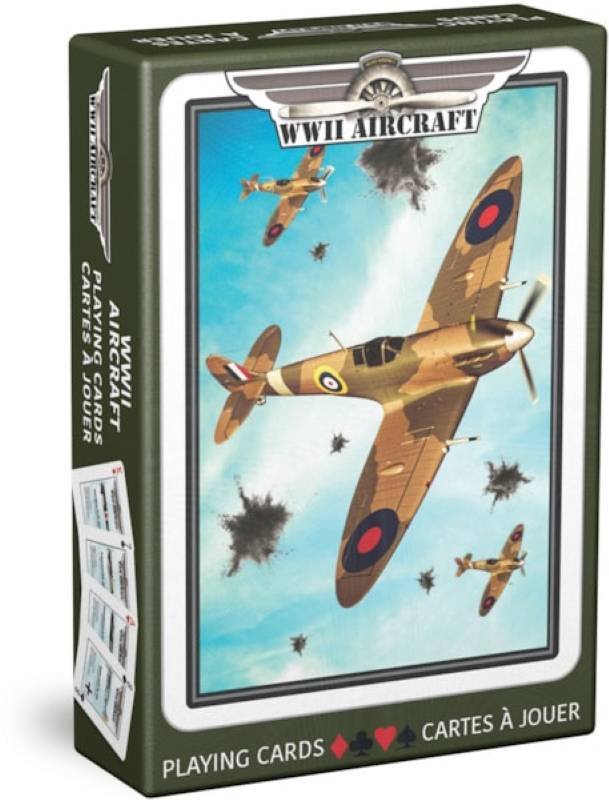 World War II Aircraft Playing Cards
