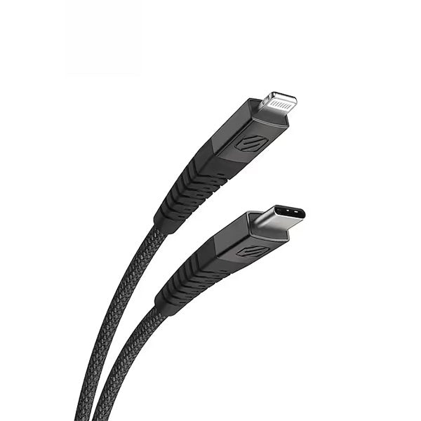 Scosche Strikeline HD Usb-C To Lightning White 4Ft Cable