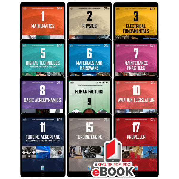 CAT-A1 Aeroplane/Turbine Full Set 0345-CATA-E E-Book