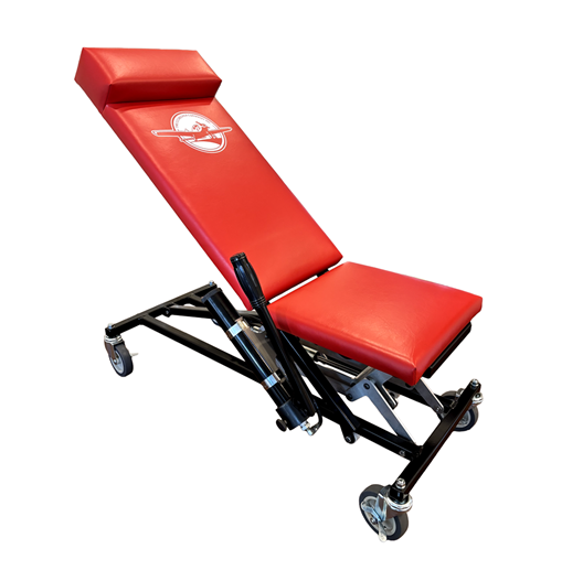 EZ Creeper Hand Powered Hydraulic Creeper 3-Inch TPR Casters With Brakes