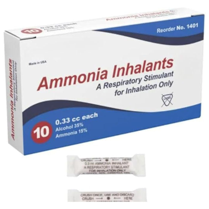 Ammonia Inhalants 10/BX