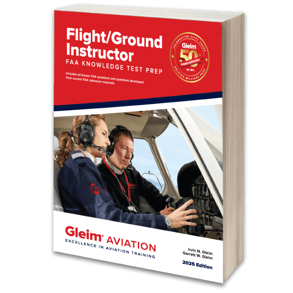 Gleim Flight Ground Instructor FAA Knowledge Test