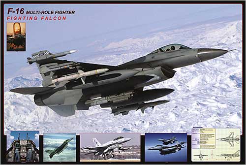 F-16 Fighting Falcon Poster