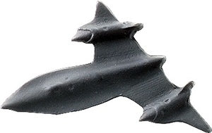 SR-71 (3-D Cast) Tackette Black