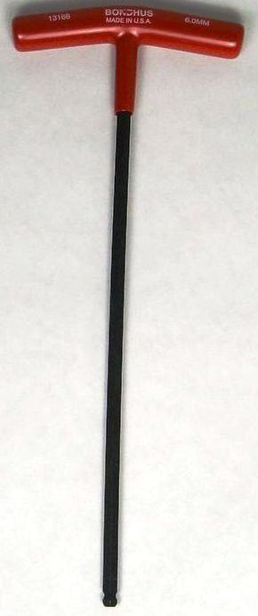 Balldriver T Handle Wrench 6 Mm