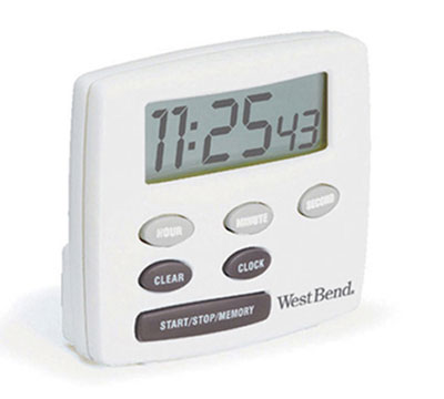 Clock With Single Timer