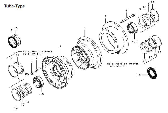 Cleveland Main Wheel # 40-97A
