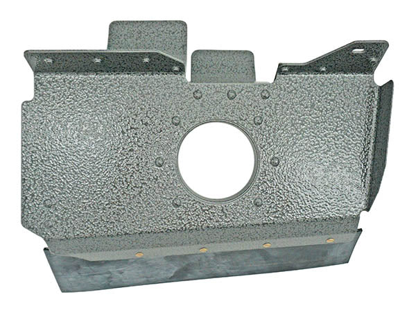 Airforms Baffle Assembly LH Forward Powder Coat Black AF35341-000-PCBK