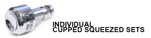Cupped Set For Squeezer 1/8