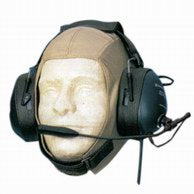 Helmet - Khaki For D/C 711 Headset Cotton Lined - Lrg