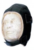 Helmet - 712 Goatskin Fleece Lined - Brown Lrg