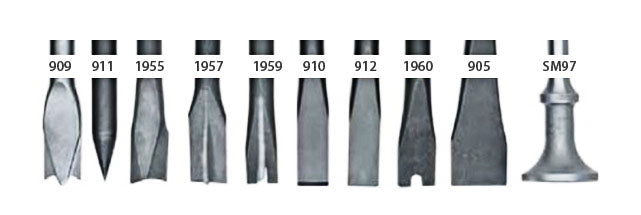 910 Chisel .401 Shank