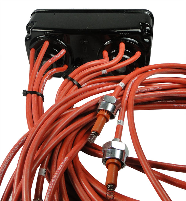 Powerup - Harness Complete Red 8CYL Dual - New - KA1825-2