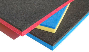 Black And Red Tool Foam Blank 18X24