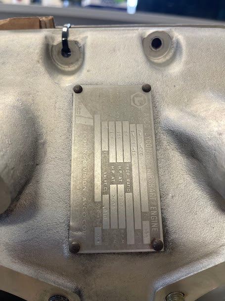 Lycoming O-235-C2C po OVH crankcase engine with Form 8130-3