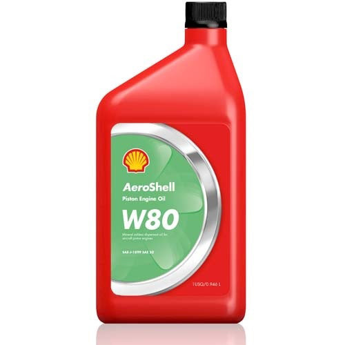 Aeroshell W80 Engine OIL QT