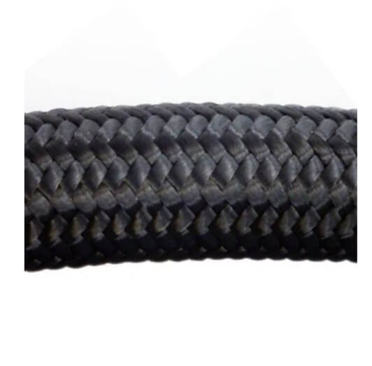 Black Braided Nylon Hose -4