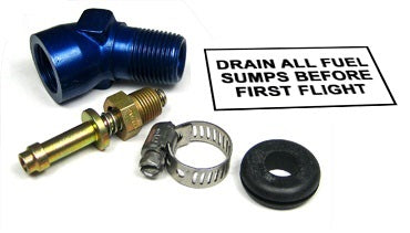 Fuselage Tank Fuel Drain KIT