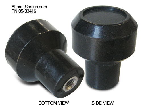 ACS Large Black Knob A-663-A
