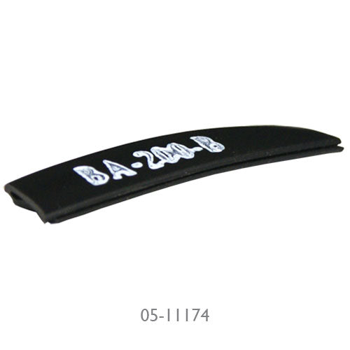 Black 3/8 U-Channel 25 FT Package