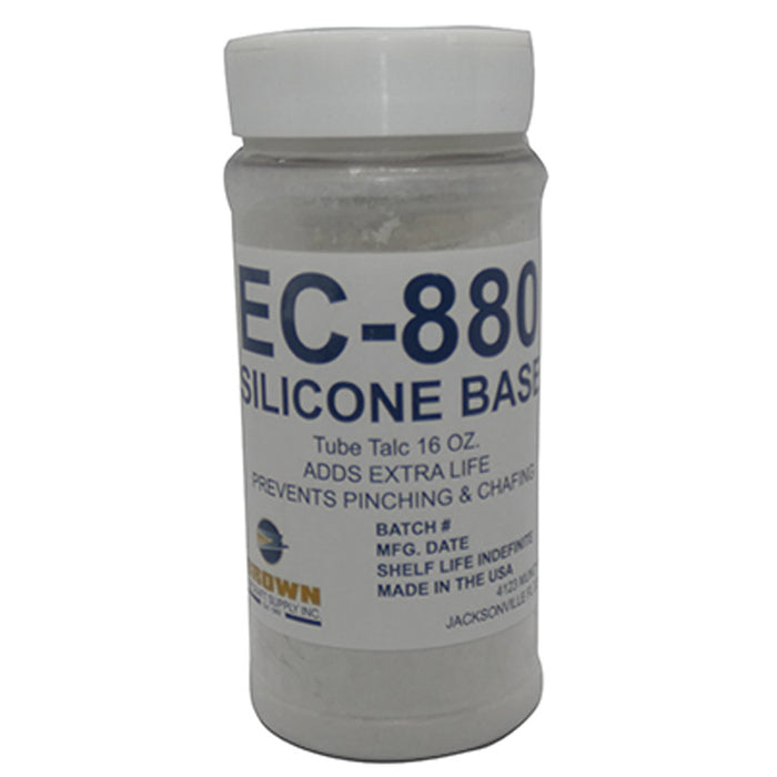 EC-880 16 OZ Silicone Base Tube Talc