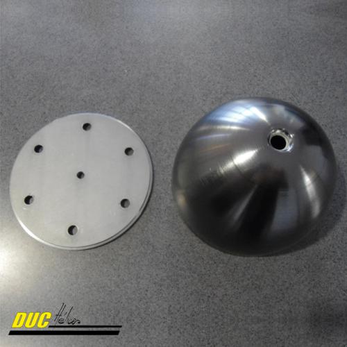 DUC Spinner & Mount Plate 140MM 01-70-026