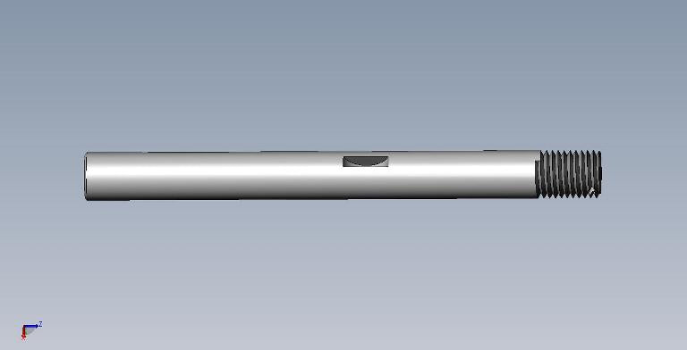 Axle 3/4 X 8 W/Woodruff KEY