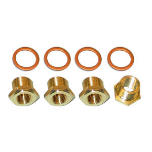 Spark Plug Adapt 18MM TO 14MM Long Reach 4 Pack