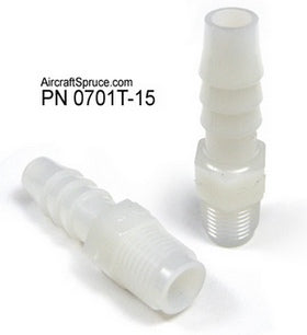 0701T-15 Barbed Hose Adapter