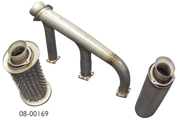 AWI Beechcraft 35 H-P LH Muffler A492-43