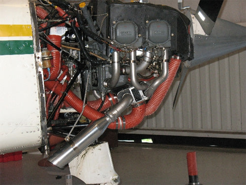 P Flow Exhaust Beech 23/O360 Short Stack Ceramic