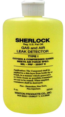 Sherlock Leak Detector Fluid 8OZ Bottle