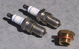LSE Aluminum Bronze 1/2 Reach Spark Plug Adapter