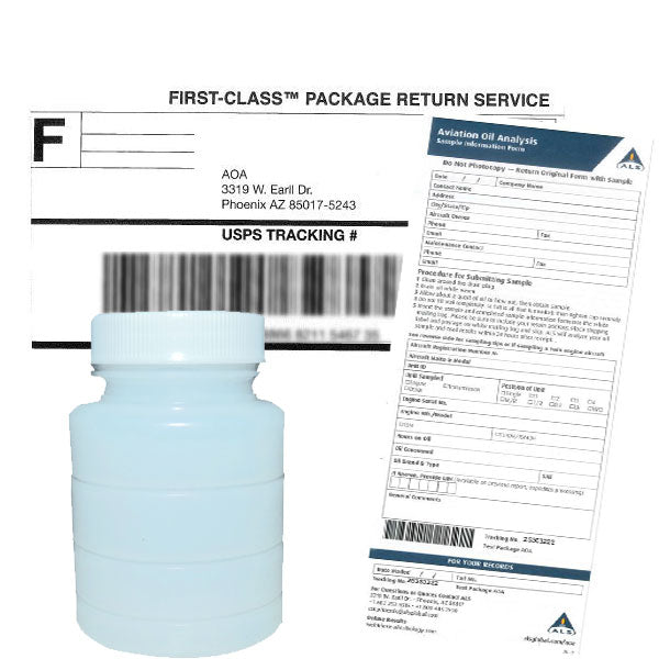 Advanced OIL Analysis Package W/ Prepaid Return Postage