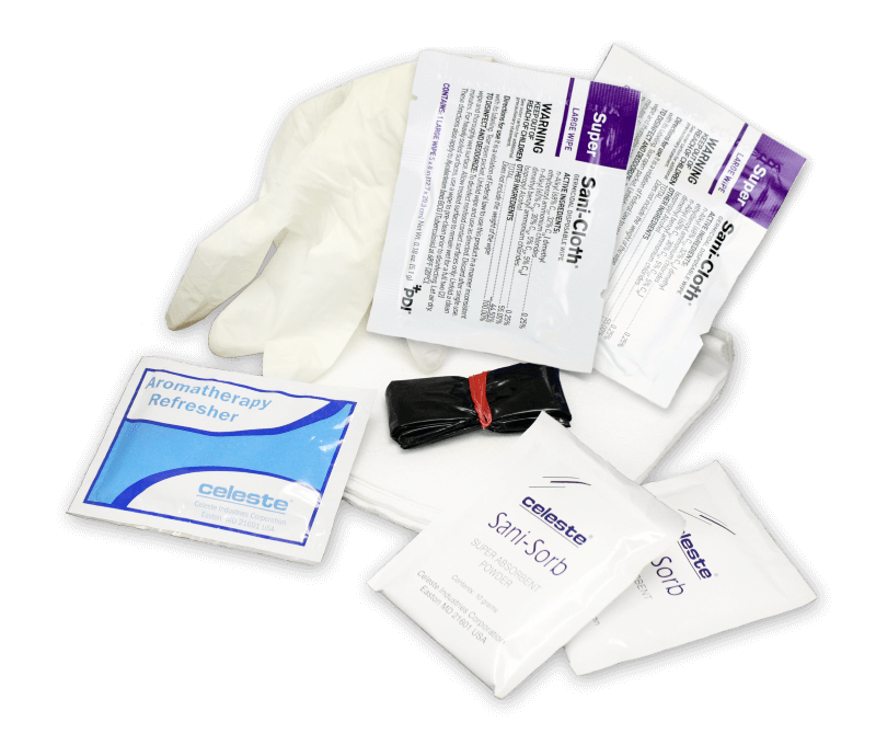 Celeste Emergency Cleaning KIT