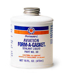 Permatex Aviation Form-A-Gasket #3 #3D Pint CAN