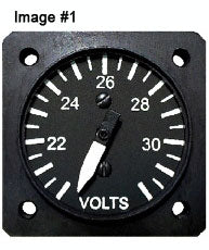 UMA 1-1/4 Volt Gauge 20V-32V NON TSO