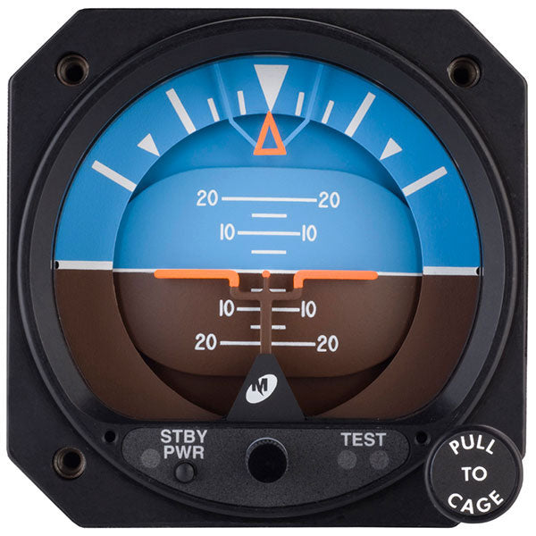 MCI Electric Attitude Indicator 32V Beechcraft Inclinometer