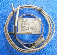 Westach EGT Probe K Wire 1-1/2-2 Clamp 712-24DWK NON TSO