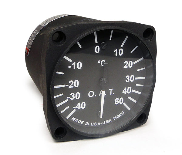 UMA 2-1/4 OAT Gauge -40C TO 60C W/Probe 270 Degree NON TSO