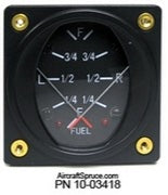 Swift 2-1/4 Dual Fuel Level 0-5V With Alarm