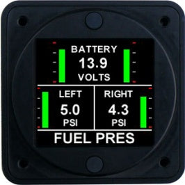 ASL Dual Fuel Press AND Voltmeter KIT FP202VK