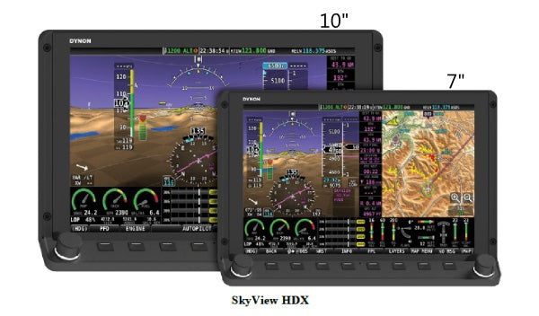 Dynon Skyview HDX 7 Display With Harness