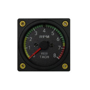 Swift 2-1/4 Rotax 582 Hirth Tachometer 0-8000