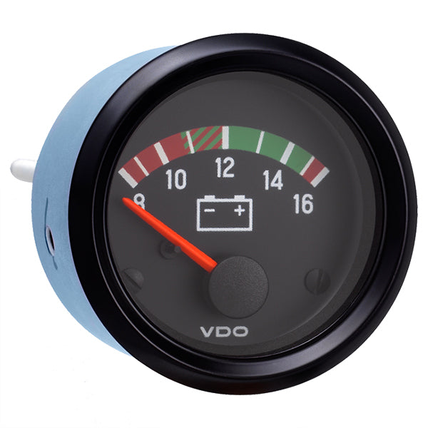 VDO Voltmeter 12V W/ .250 Spade - Bulk BOX OF 10